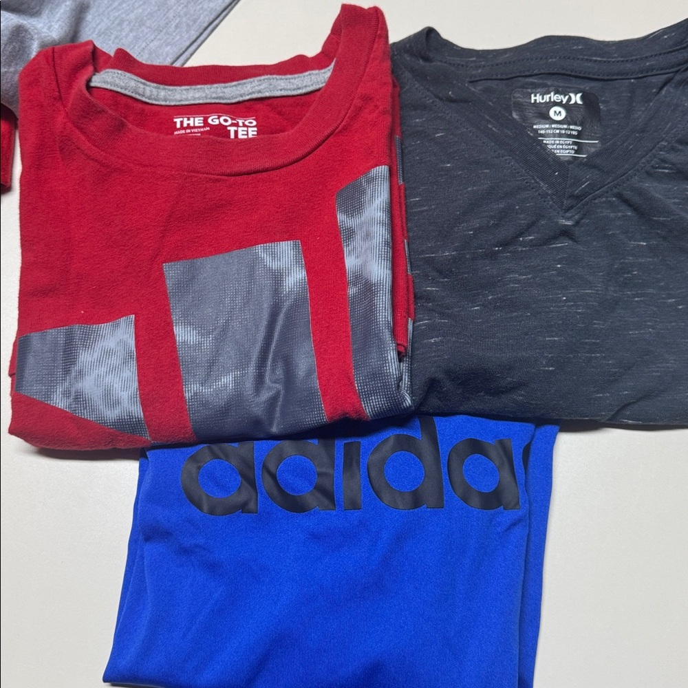 Adidas Hurley T-Shirts Bundle